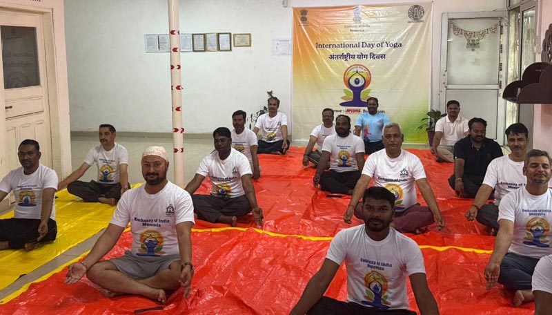 International Day of Yoga 2026 Celebration at Buchanan and Yekepa, Liberia - 21 June 2026
